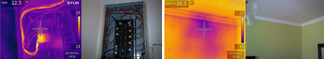 Thermographic survey, Montreal Thermographic survey, Montreal